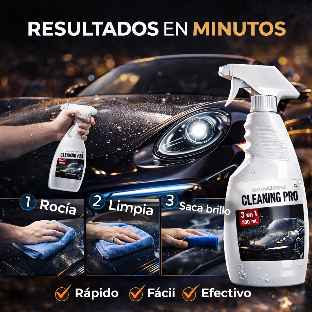 Cleaning Pro™ Protector Cerámico 3 en 1