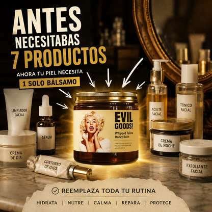 EVIL GOODS!™ Bálsamo de Sebo y Miel 7 En 1
